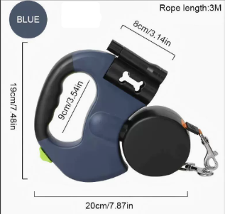 Dual Retractable Dog Leash